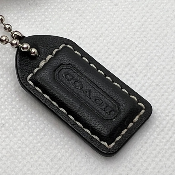 Coach Soho Black Mini Signature Clutch Wristlet Skinny Front Buckle - Picture 4 of 16